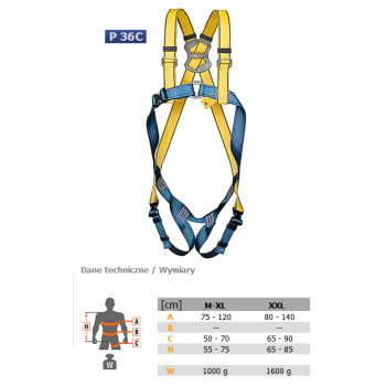 Zestaw asekuracyjny BASIC PRO 6- PROTEKT